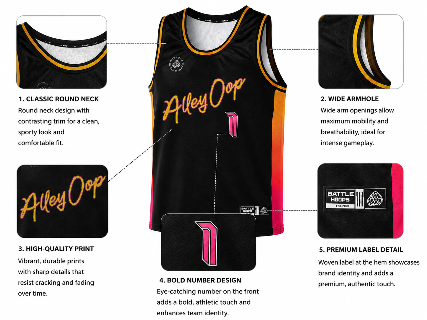 Zephyr Vintage Basketball Jersey
