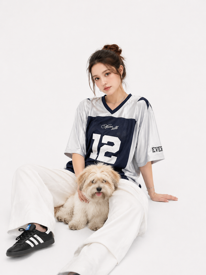 Zephyr Vintage Varsity Football Jersey