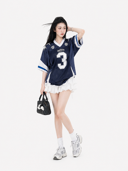 Zephyr Vintage Varsity Football Jersey