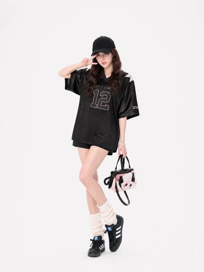 Zephyr Vintage Varsity Football Jersey