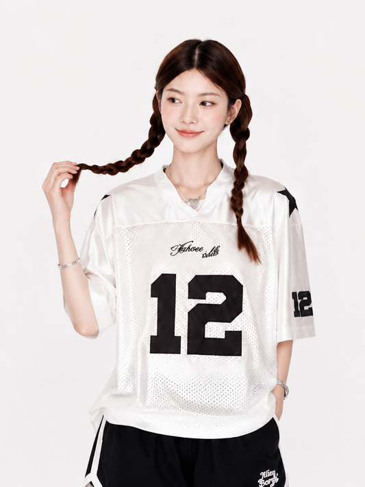 Zephyr Vintage Varsity Football Jersey