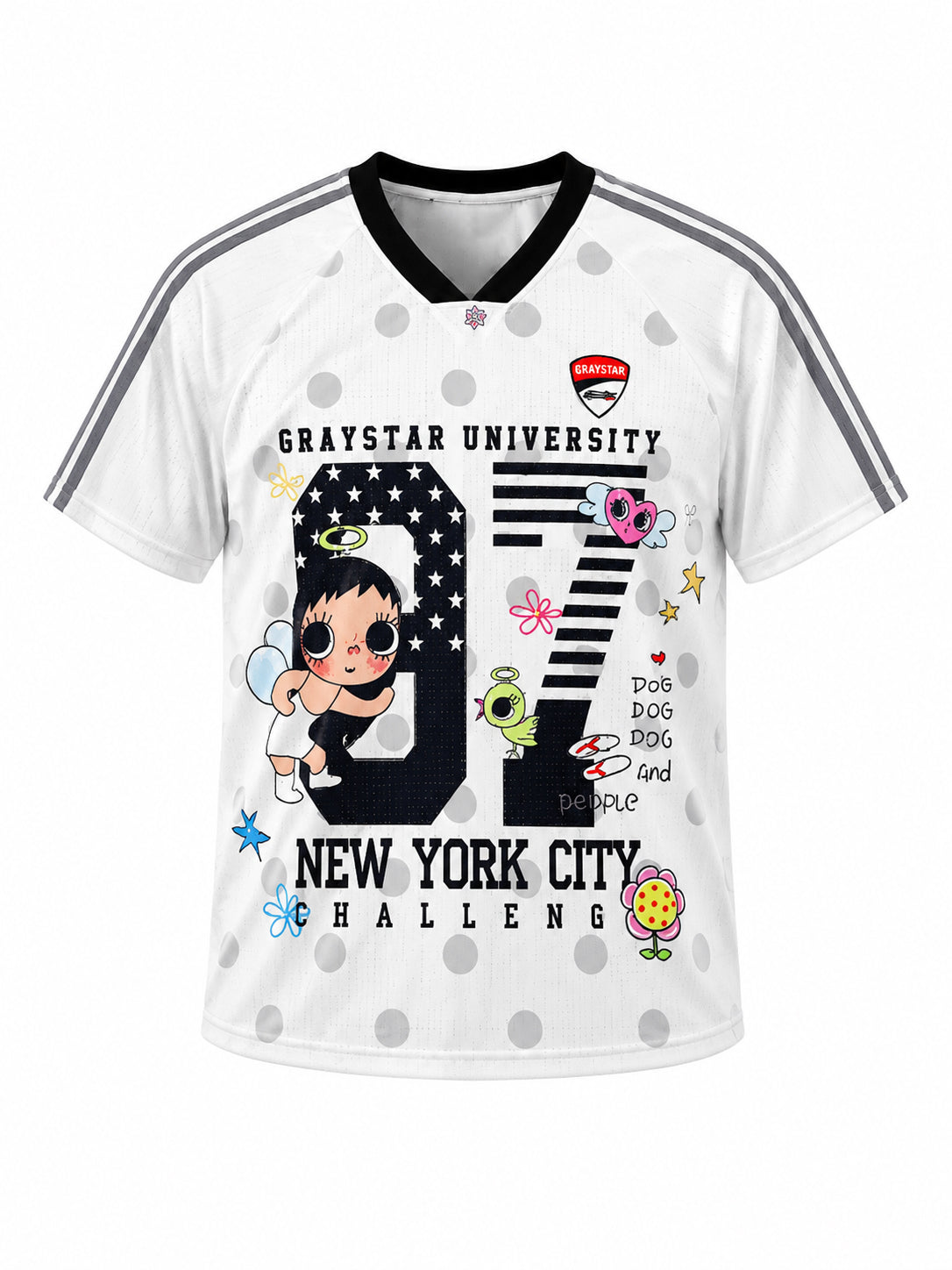 Zephyr Vintage 67 Graphic Oversized Jersey Tee