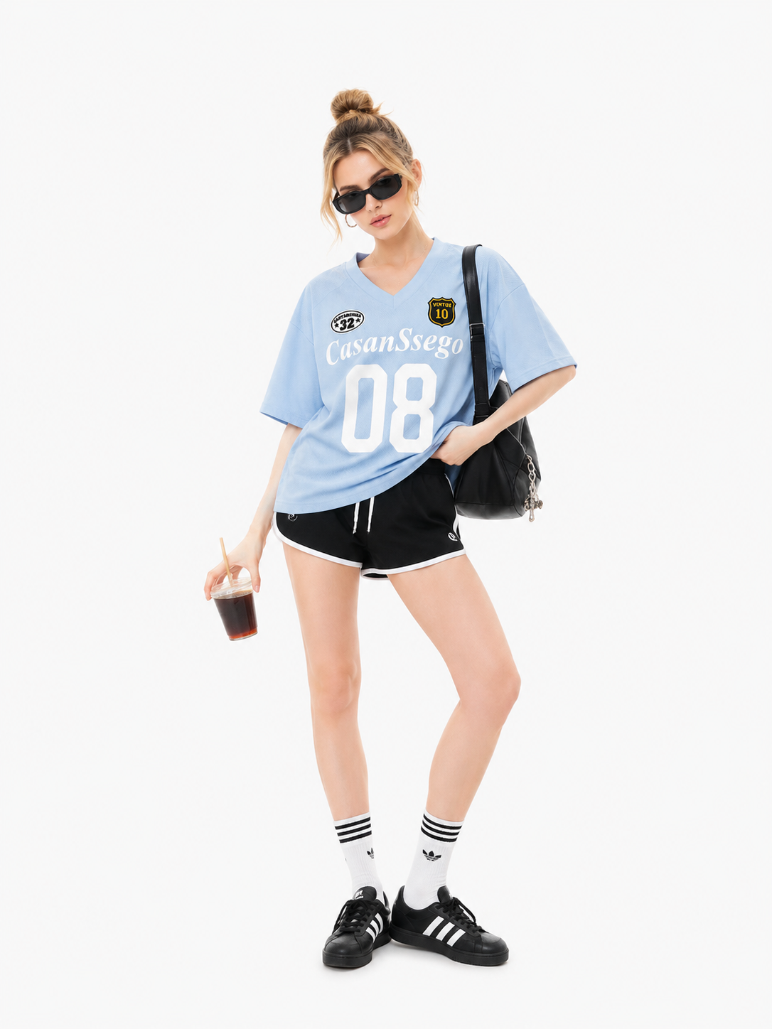 Zephyr Vintage Varsity Oversized Football Jersey