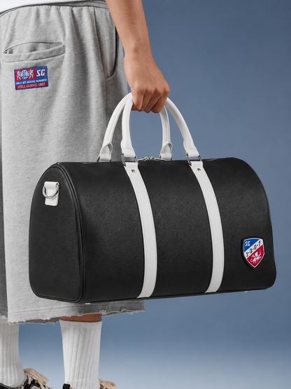 Zephyr Vintage Football Leather Duffel Bag