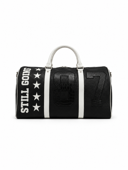 Zephyr Vintage Football Leather Duffel Bag