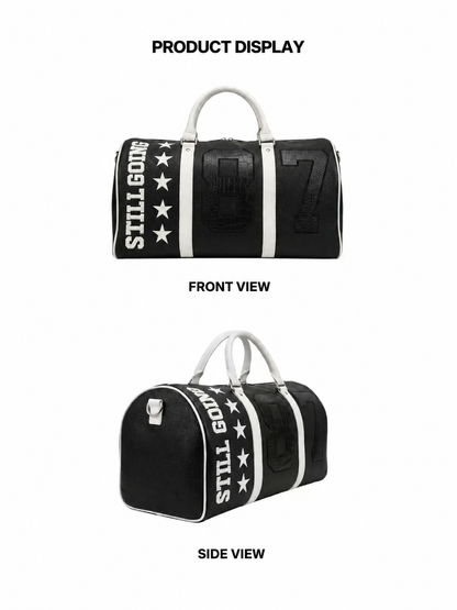 Zephyr Vintage Football Leather Duffel Bag