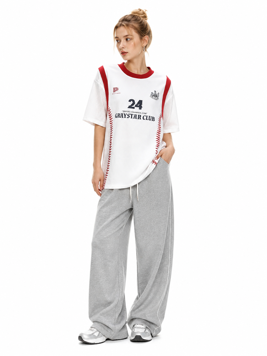 Zephyr Women's Oversized Vintage Baseball Jersey