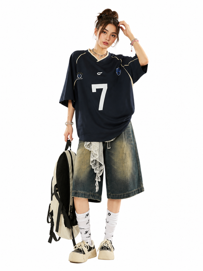 Zephyr Vintage No.7 Baseball Jersey