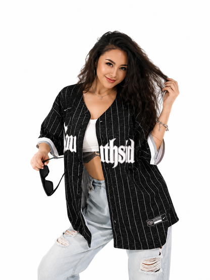 ZEHPHYR Vintage Baseball Jersey Oversized Shirt