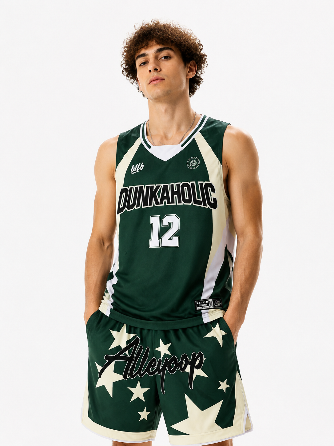 ZEHPHYR Vintage Basketball Jersey Set