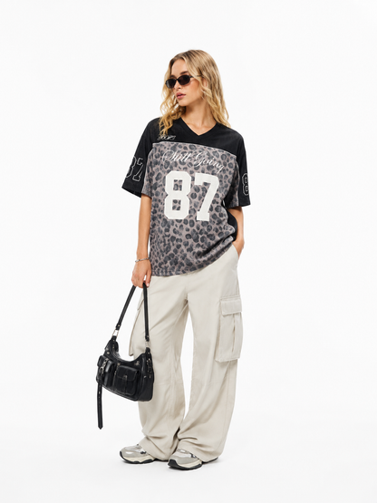Zephyr Retro 87 Leopard Hockey Jersey