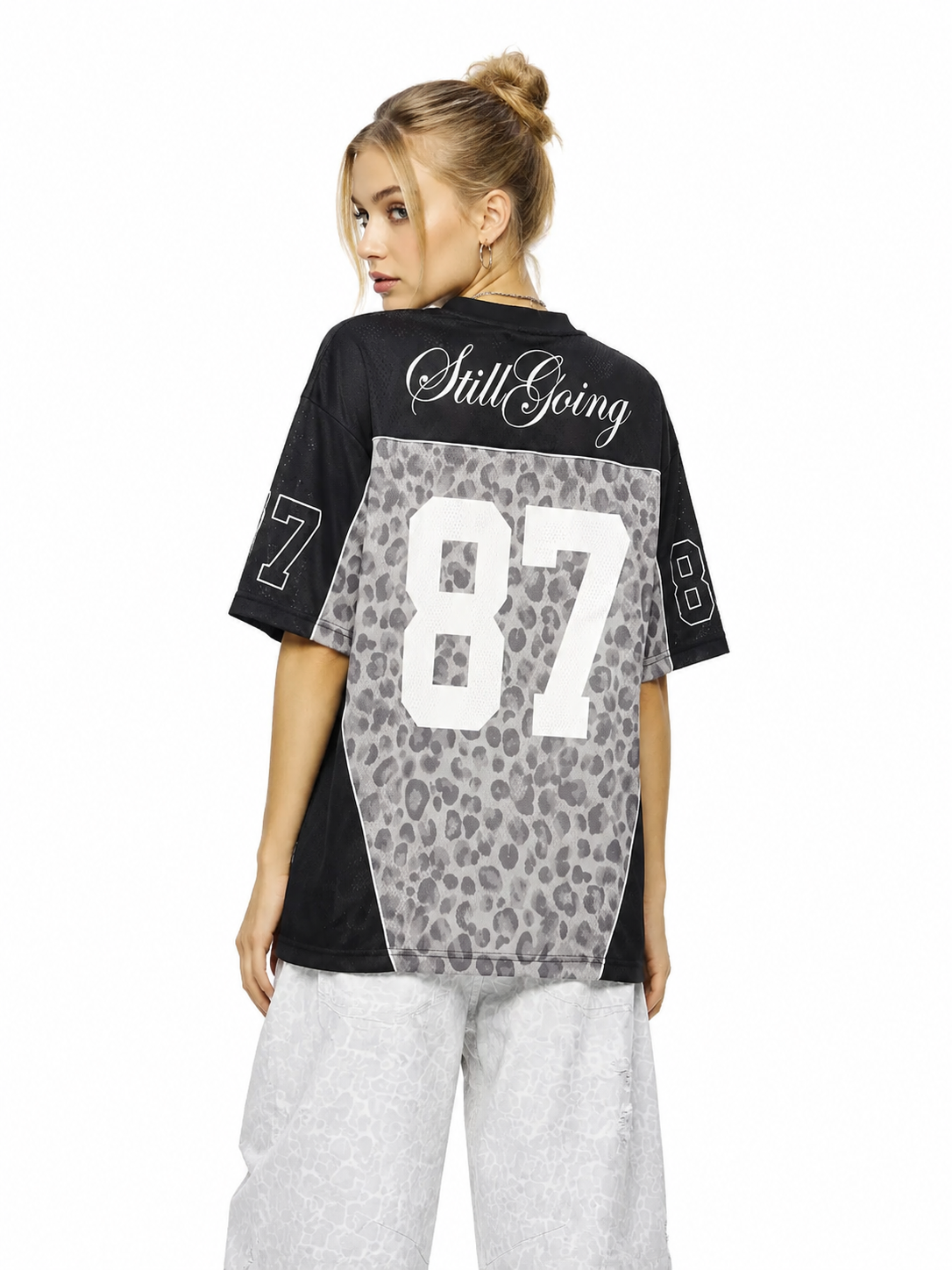 Zephyr Retro 87 Leopard Hockey Jersey