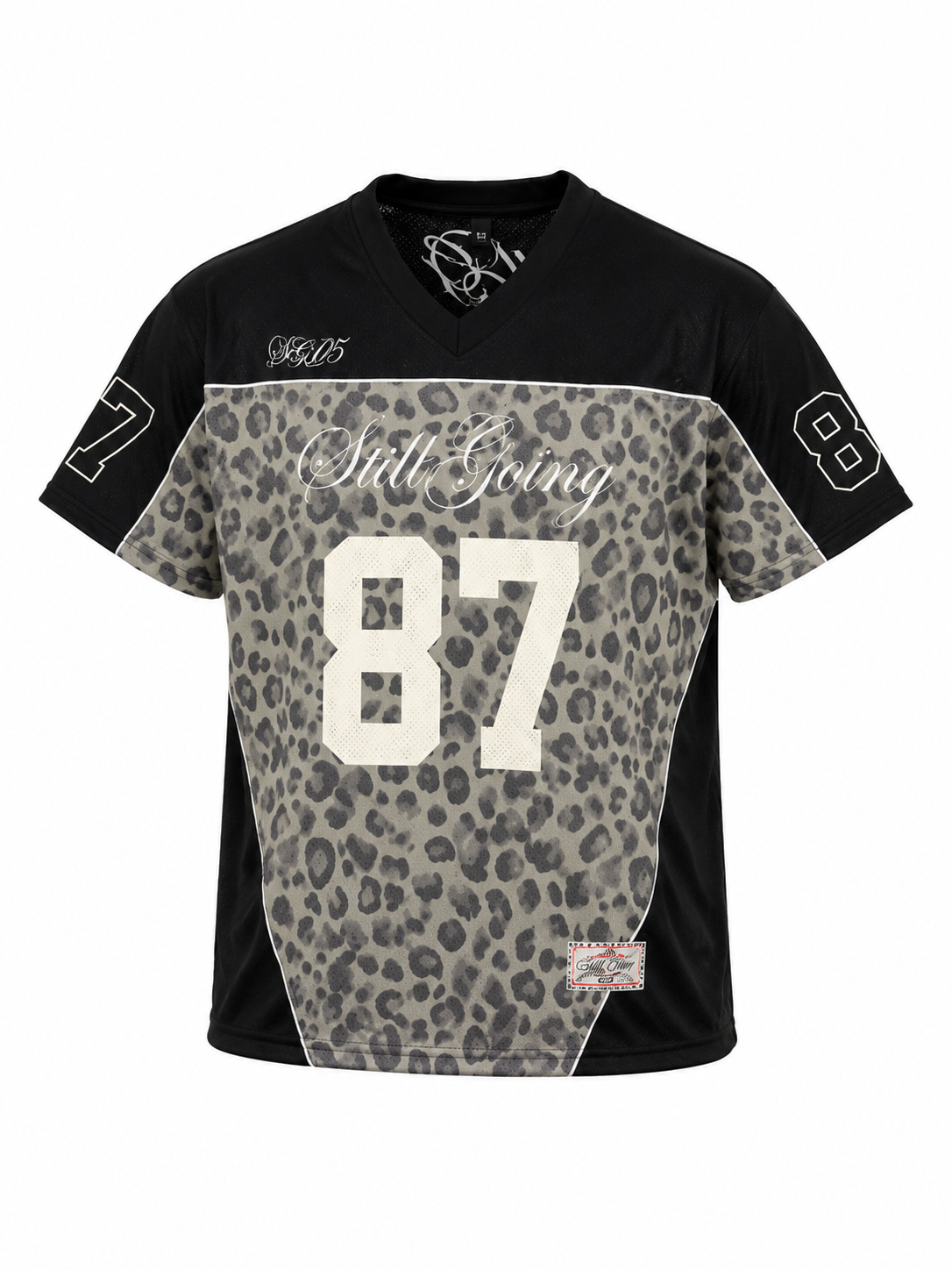 Zephyr Retro 87 Leopard Hockey Jersey