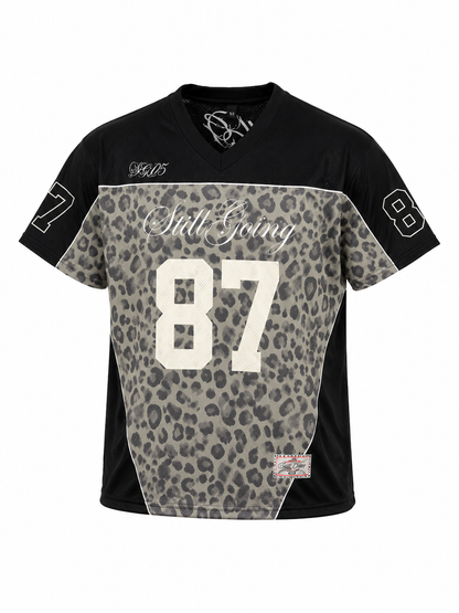 Zephyr Retro 87 Leopard Hockey Jersey