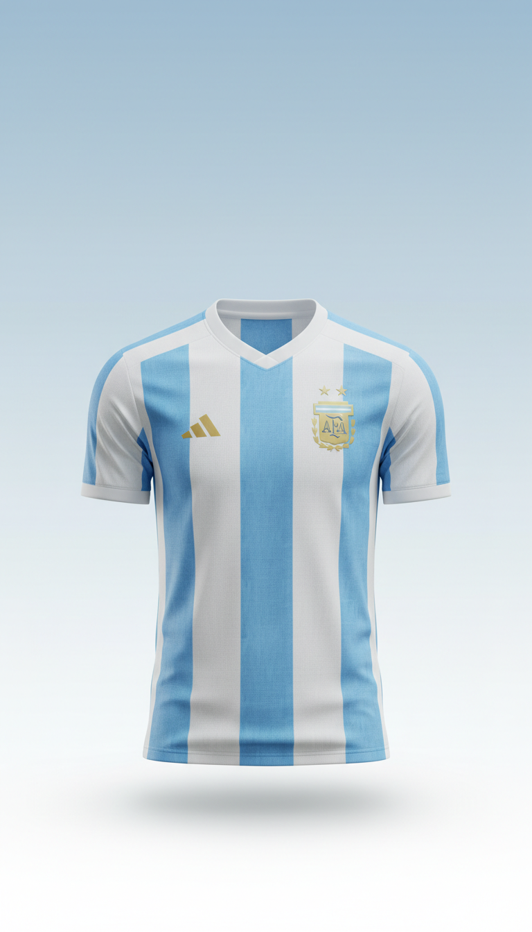 Messi Edition Argentina Replica Jersey